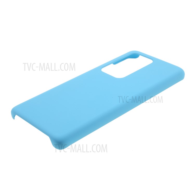 Rubberized Hard PC Shell for Huawei P40 Pro Plus - Baby Blue-4