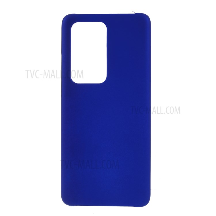 Rubberized Hard PC Shell for Huawei P40 Pro Plus - Dark Blue-1