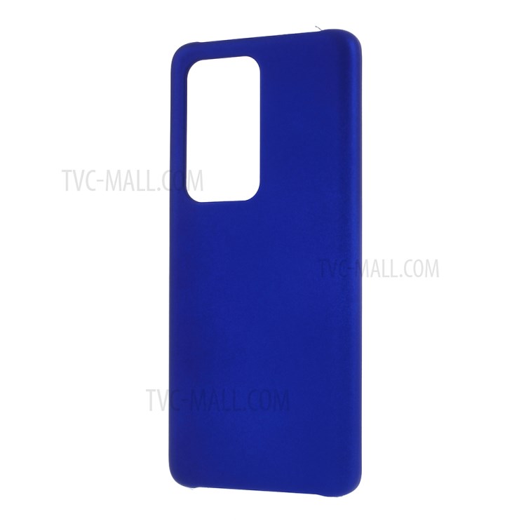 Rubberized Hard PC Shell for Huawei P40 Pro Plus - Dark Blue-2
