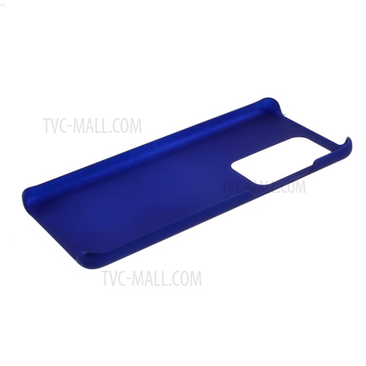 Rubberized Hard PC Shell for Huawei P40 Pro Plus - Dark Blue-5