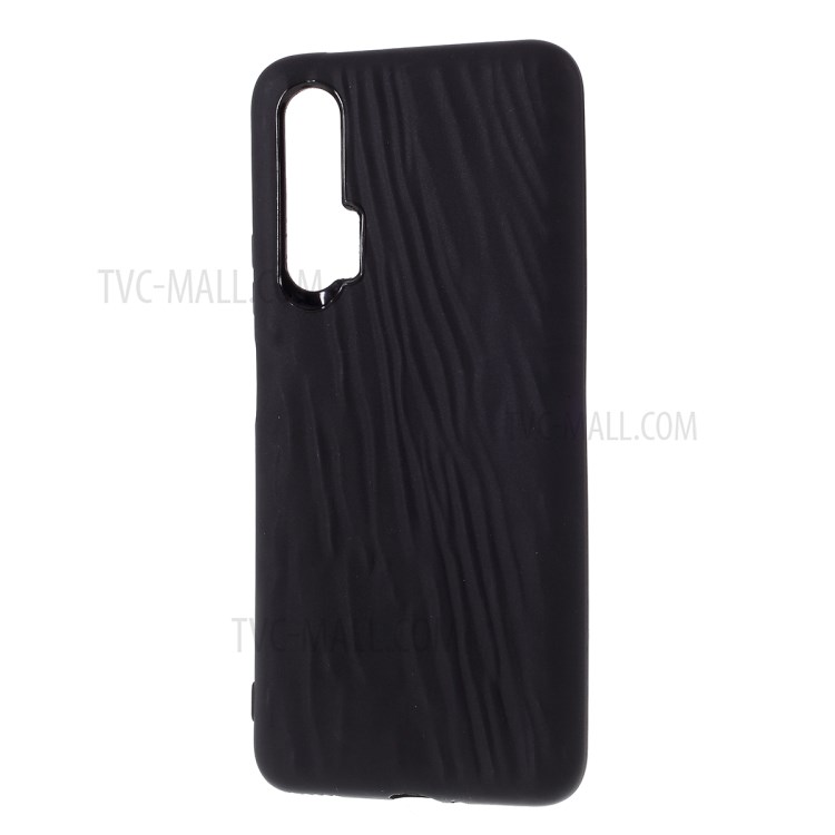 Quicksand Texture Matte TPU Protection Case for Huawei nova 6 5G Version - Black-2