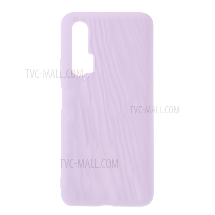Quicksand Texture Matte TPU Protection Case for Huawei nova 6 5G Version - Purple-1