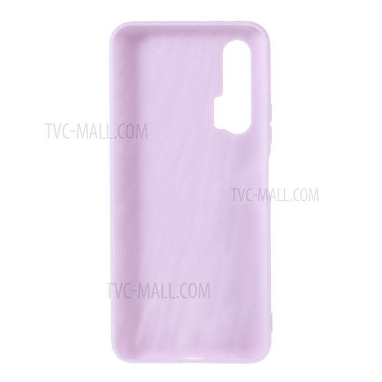 Quicksand Texture Matte TPU Protection Case for Huawei nova 6 5G Version - Purple-3