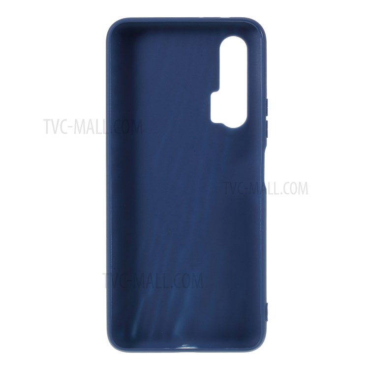 Quicksand Texture Matte TPU Protection Case for Huawei nova 6 5G Version - Dark Blue-3