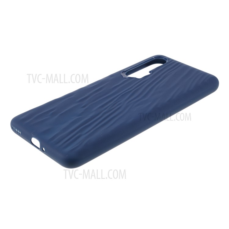 Quicksand Texture Matte TPU Protection Case for Huawei nova 6 5G Version - Dark Blue-4
