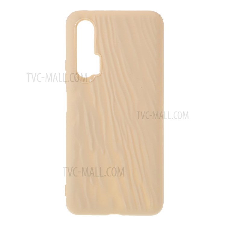 Quicksand Texture Matte TPU Protection Case for Huawei nova 6 5G Version - Khaki-1