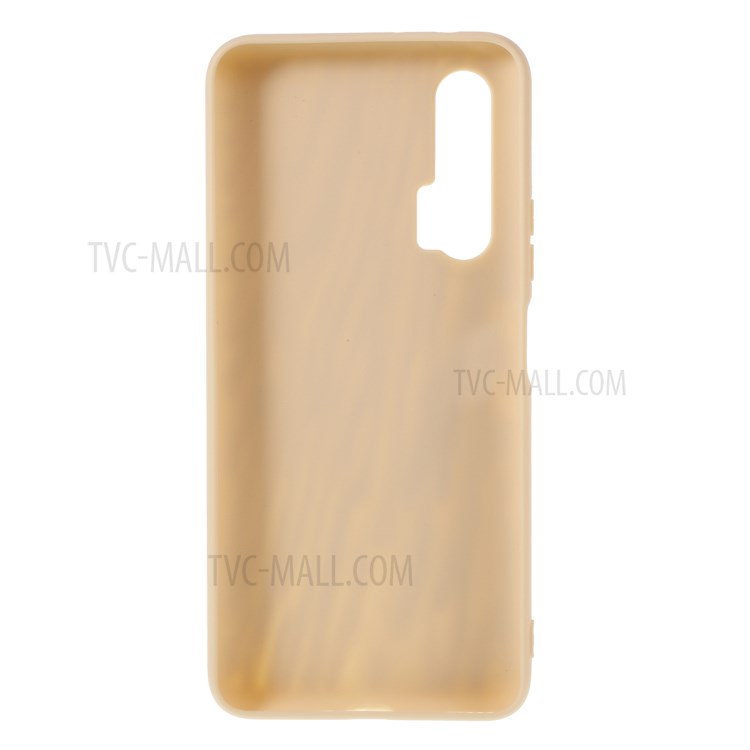 Quicksand Texture Matte TPU Protection Case for Huawei nova 6 5G Version - Khaki-3