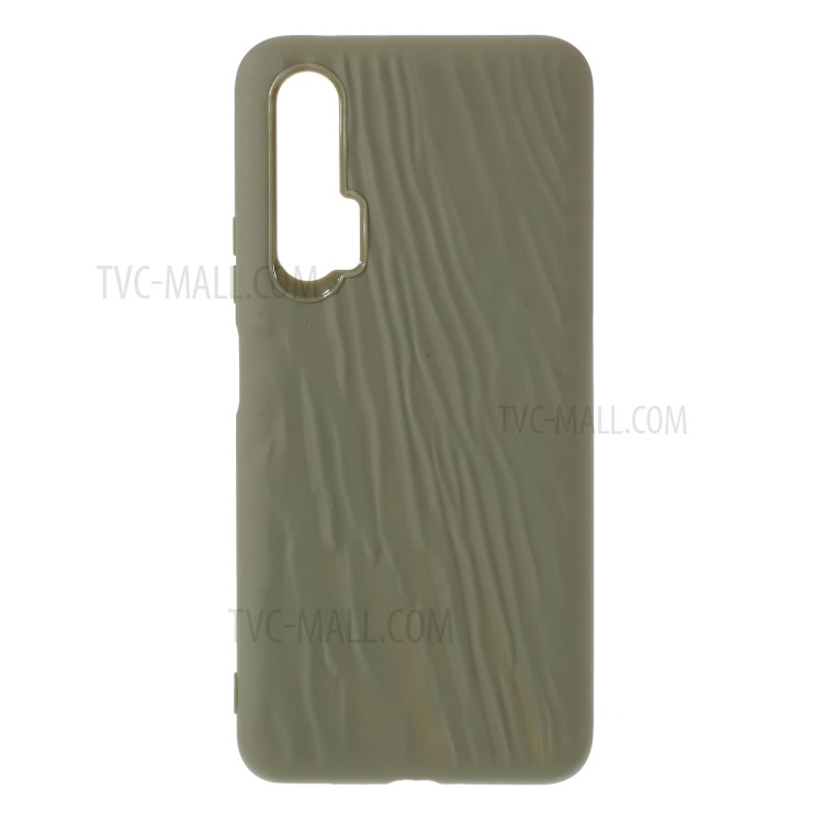 Quicksand Texture Matte TPU Protection Case for Huawei nova 6 5G Version - Green-1