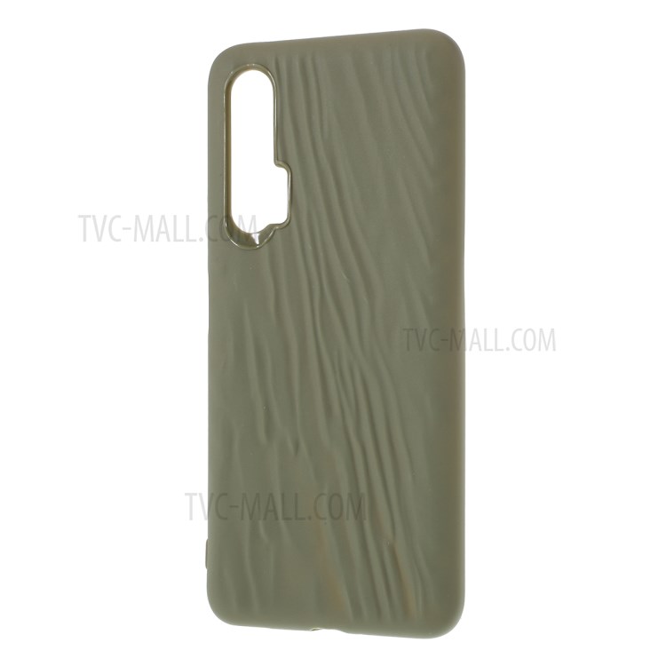Quicksand Texture Matte TPU Protection Case for Huawei nova 6 5G Version - Green-2