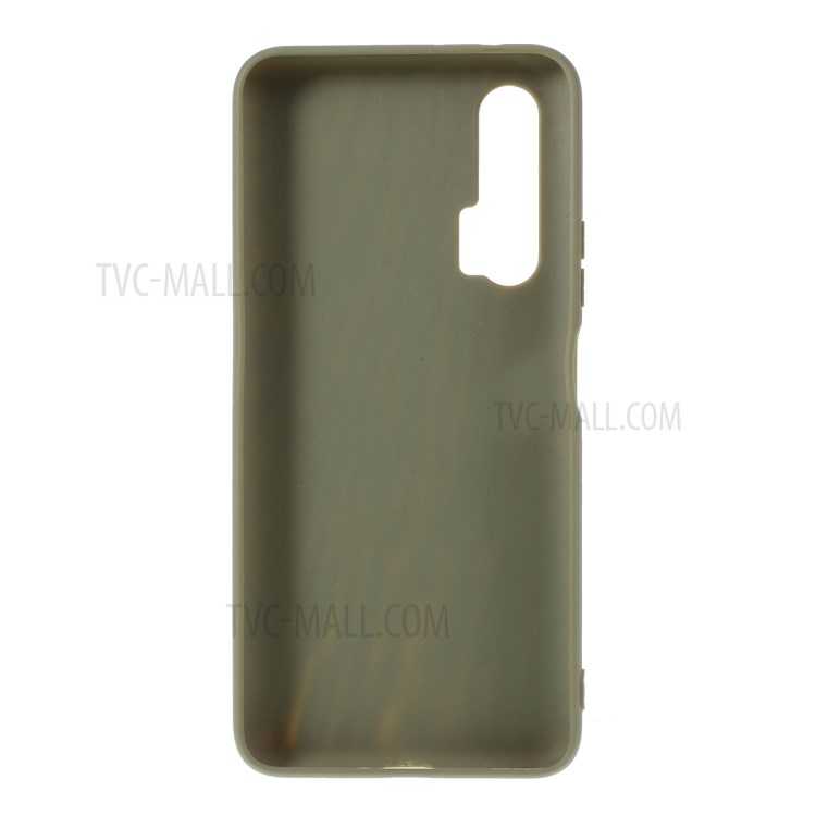 Quicksand Texture Matte TPU Protection Case for Huawei nova 6 5G Version - Green-3