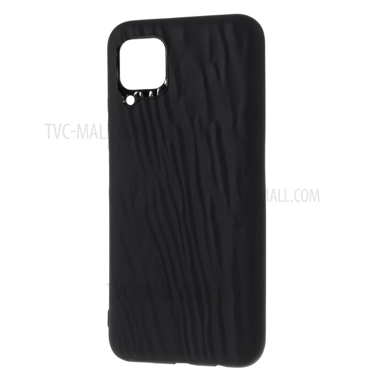 Quicksand Texture Matte TPU Shell Case for Huawei P40 lite/nova 6 SE/Nova 7i - Black-2