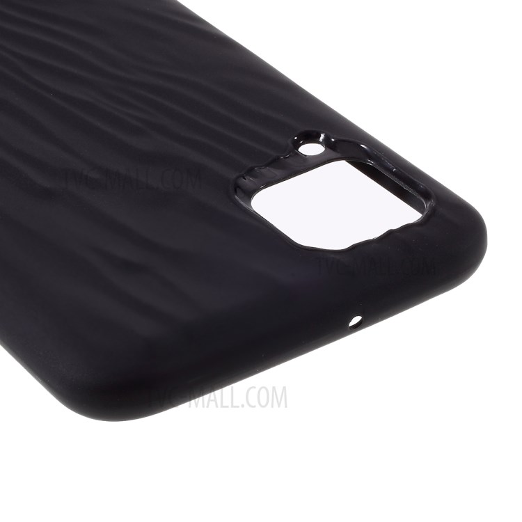 Quicksand Texture Matte TPU Shell Case for Huawei P40 lite/nova 6 SE/Nova 7i - Black-7