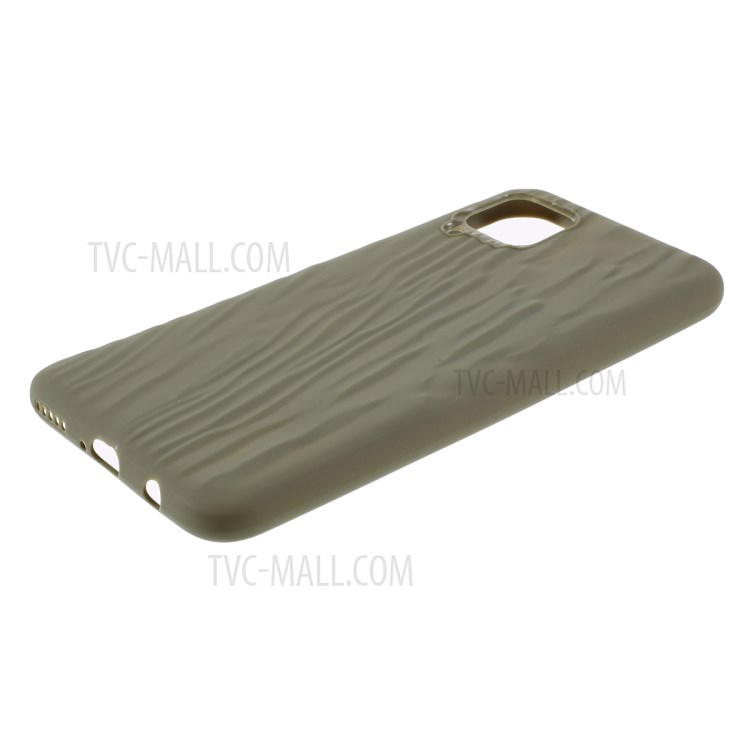 Quicksand Texture Matte TPU Shell Case for Huawei P40 lite/nova 6 SE/Nova 7i - Green-4