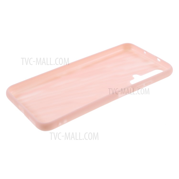 Quicksand Texture TPU Case for Huawei nova 5T / Honor 20 - Pink-5