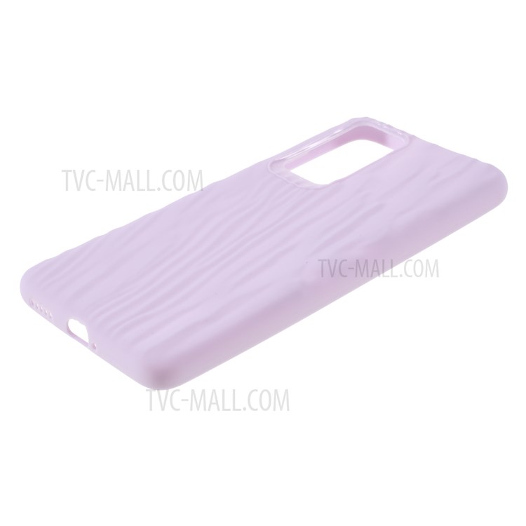 Quicksand Texture Frosted TPU Cell Phone Cover for Huawei P40 - Purple-4