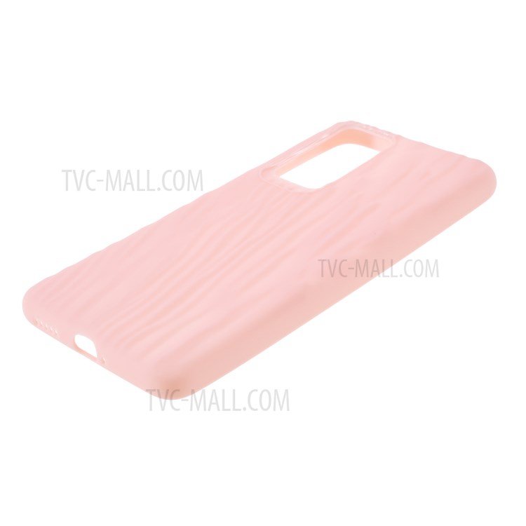 Quicksand Texture Frosted TPU Cell Phone Cover for Huawei P40 - Pink-4