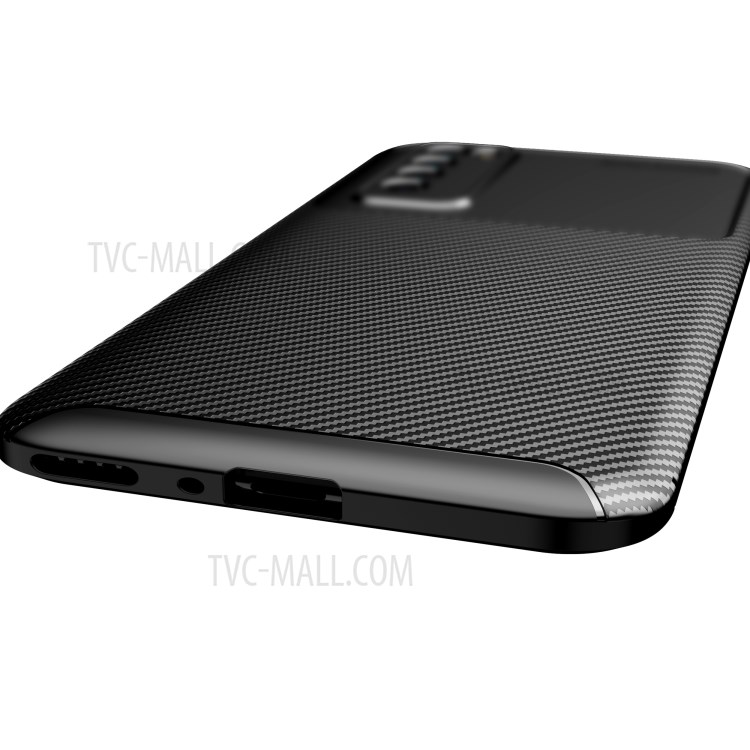 Carbon Fiber TPU Shockproof Protective Cover for Huawei nova 7 5G - Black-4
