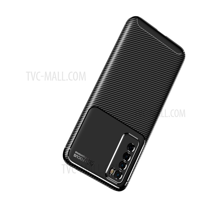 Carbon Fiber TPU Shockproof Protective Cover for Huawei nova 7 5G - Black-7