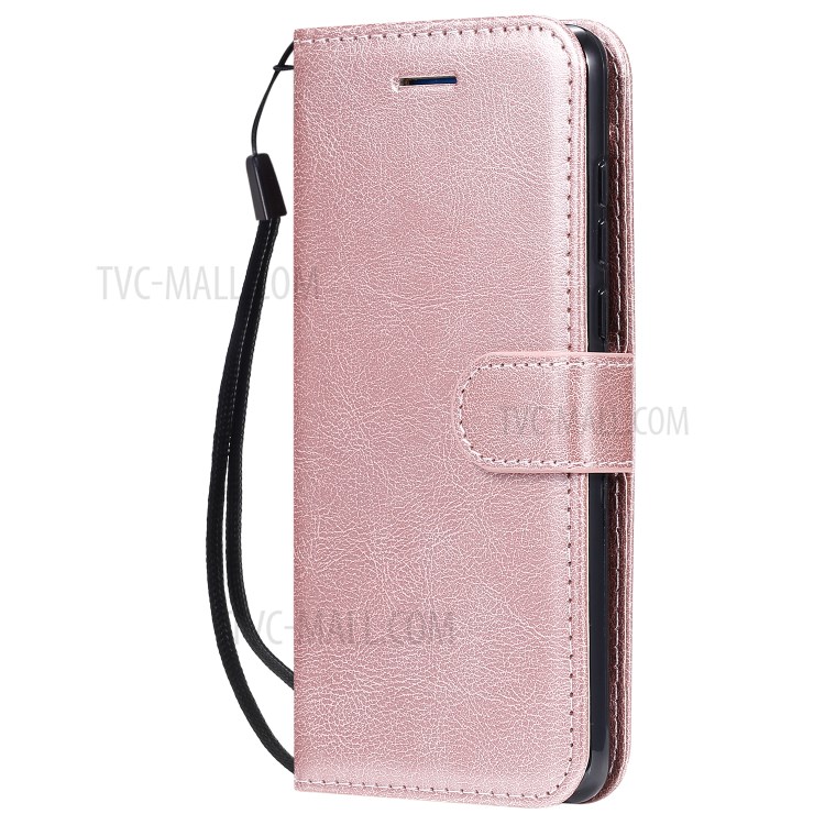 Wallet Leather Stand Case for Huawei P40 - Rose Gold-2