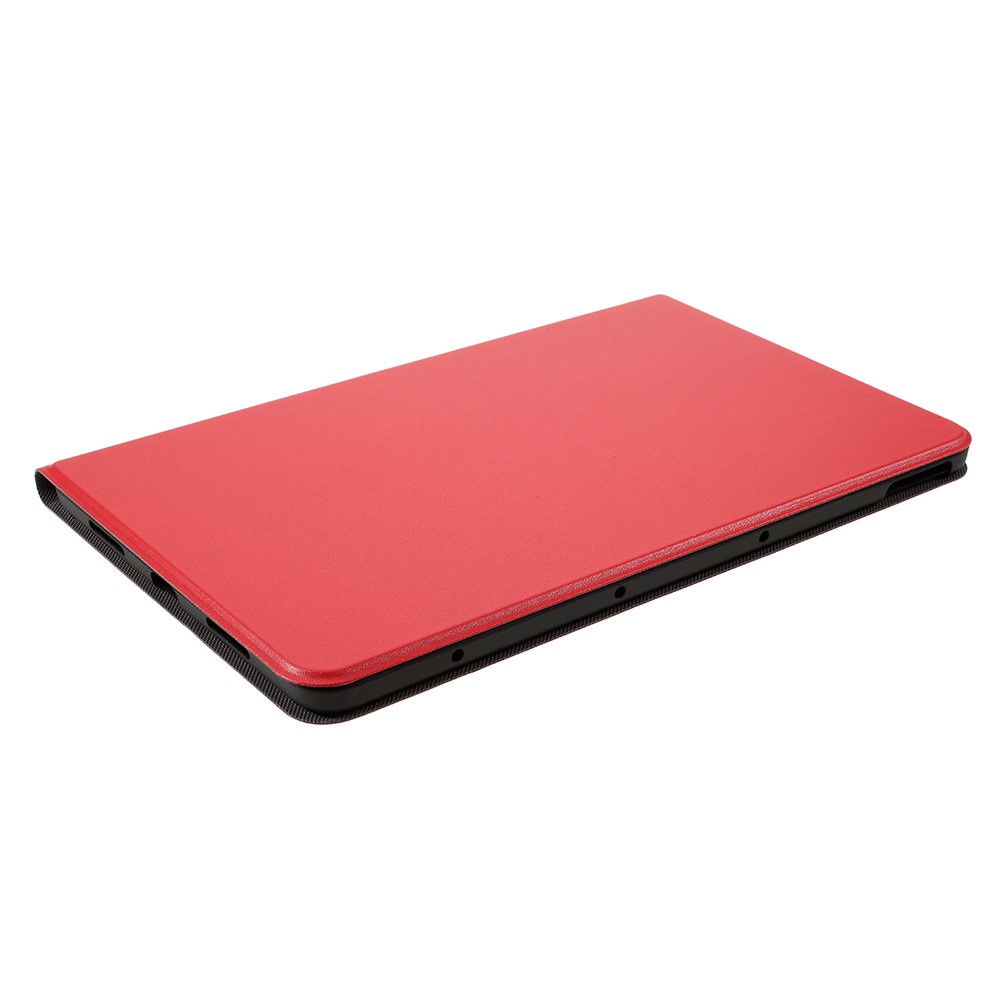 PU Leather Stand Tablet Case for Huawei MatePad 10.4 inch - Red-4