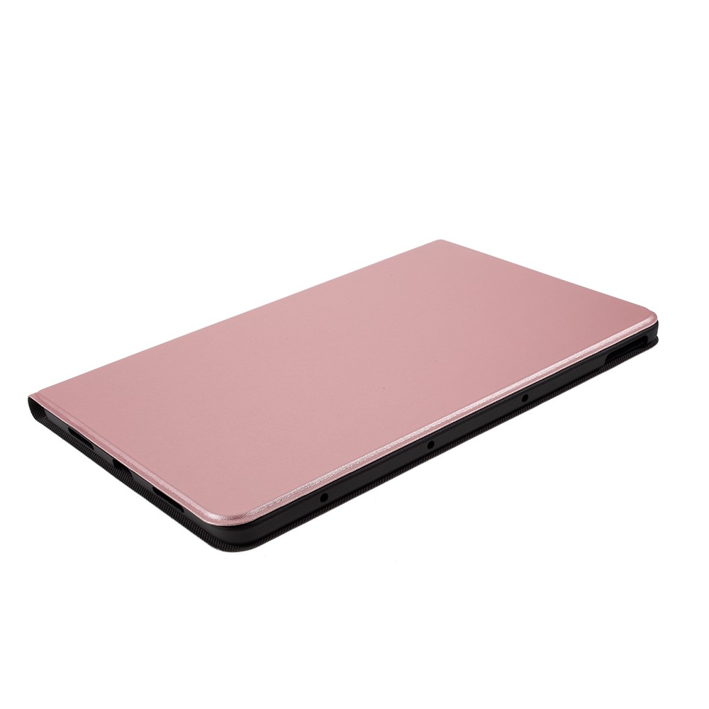 PU Leather Stand Tablet Case for Huawei MatePad 10.4 inch - Rose Gold-3