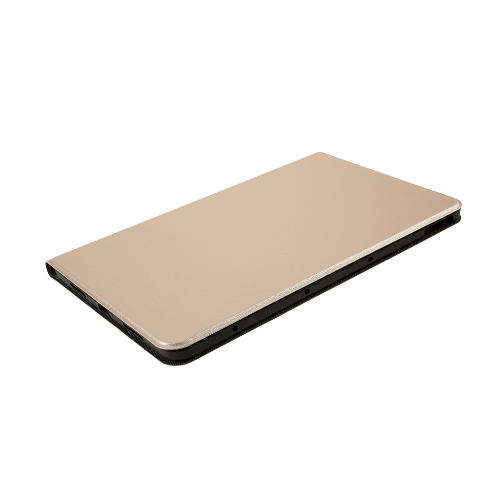 PU Leather Stand Tablet Case for Huawei MatePad 10.4 inch - Gold-4