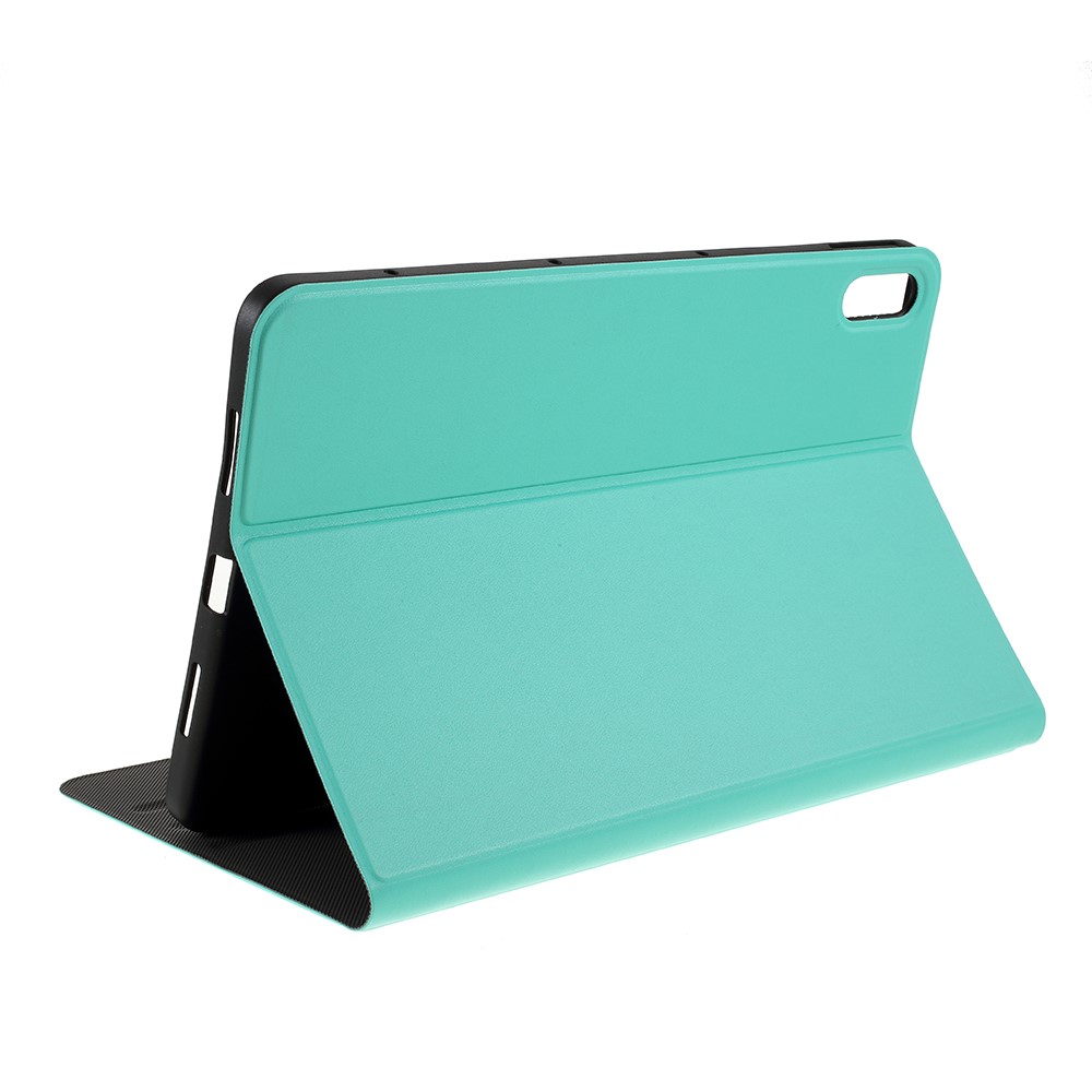PU Leather Stand Tablet Case for Huawei MatePad 10.4 inch - Cyan-5