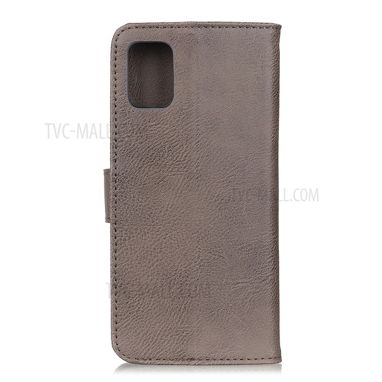 KHAZNEH Wallet Stand Flip Leather Phone Case for Honor 30 Pro/30 Pro Plus - Grey-3