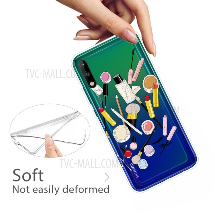 Pattern Printing TPU Soft Phone Cover for Huawei P40 Lite E/Y7p - Cosmetic-4