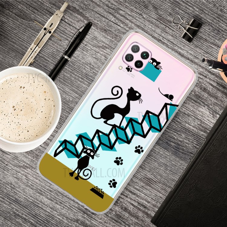 Soft Shell Telefono Indietro Stampa TPU Modello Per Huawei P40 Lite / Nova 6 SE / Nova 7i - Le Scale-5