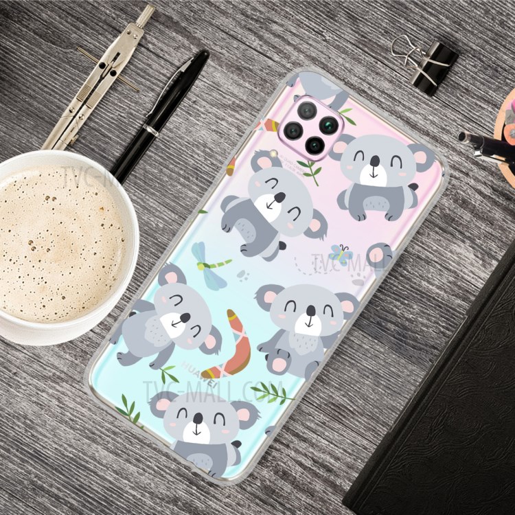 Soft Shell Telefono Indietro Stampa TPU Modello Per Huawei P40 Lite / Nova 6 SE / Nova 7i - Koala-5