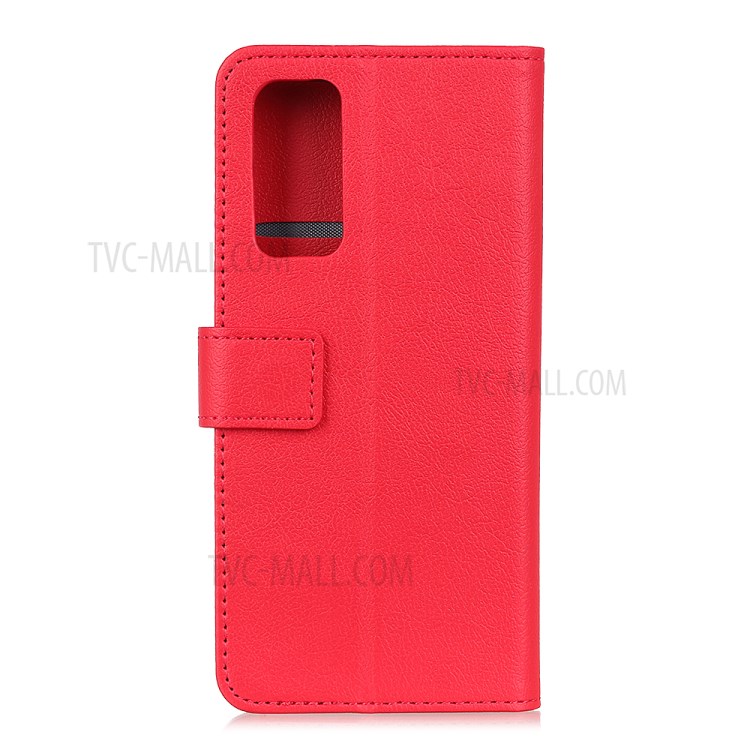 Magnetic Leather Stand Case for Honor 30 Pro - Red-2