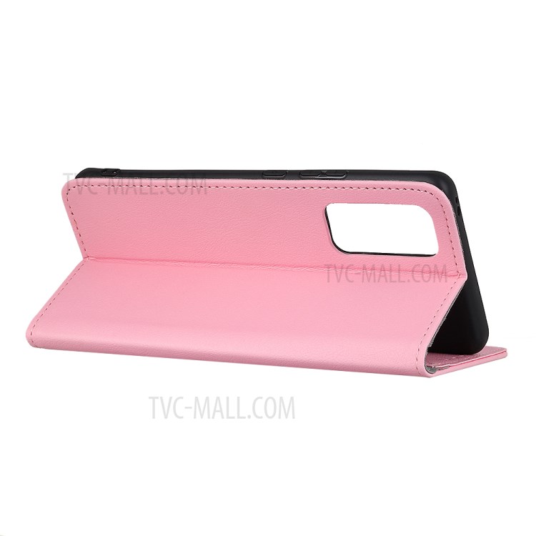 Magnetic Leather Stand Case for Honor 30 Pro - Pink-3