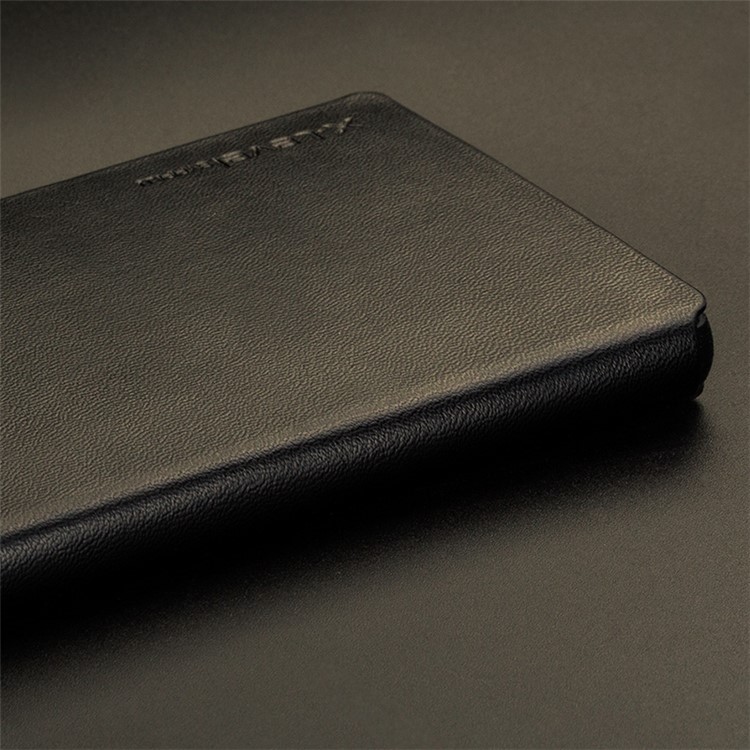 X-LEVEL Fib Color Series Slim Leather Folio Case for Huawei Ascend P8 - Black-4