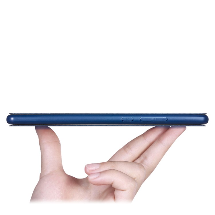 X-LEVEL FIB Color Leather Stand Flip Cover for Huawei P9 Plus - Dark Blue-8