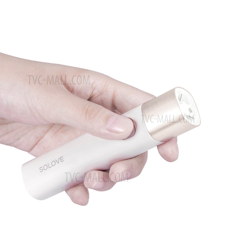 XIAOMI YOUPIN SOLOVE Portable Flashlight + 3000mAh Mobile Power Bank - White-3