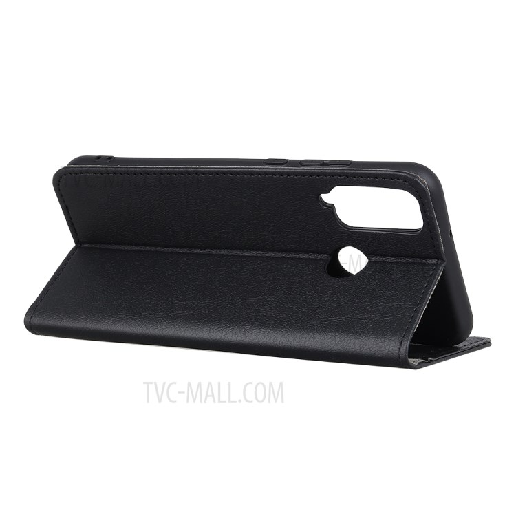 Wallet Leather Stand Phone Case for Huawei Honor Play 4T - Black-2