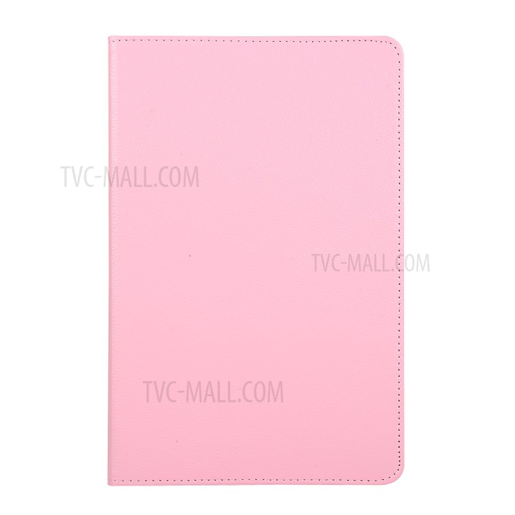 Litchi Skin Leather with 360 Degree Rotary Stand Tablet Case for Huawei MatePad - Pink-2