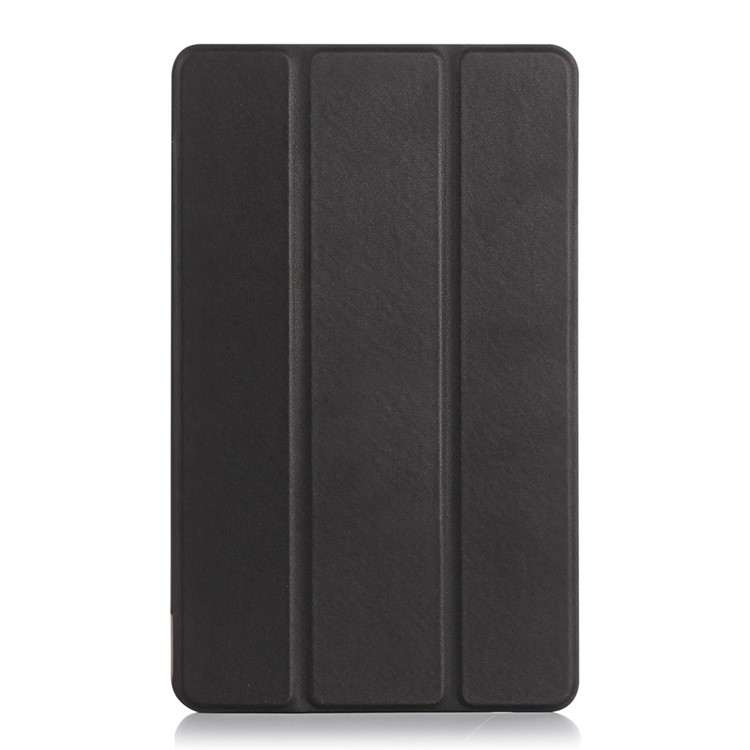 Slim Tri-fold Leather Stand Case for Huawei MediaPad T2 10.0 Pro - Black-5