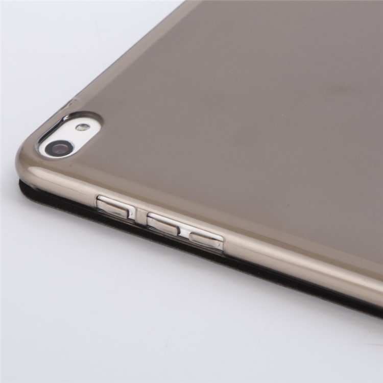 Slim Tri-fold Leather Stand Case for Huawei MediaPad T2 10.0 Pro - Black-8
