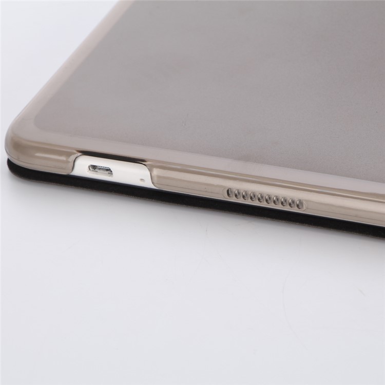 Slim Tri-fold Leather Stand Case for Huawei MediaPad T2 10.0 Pro - Black-9