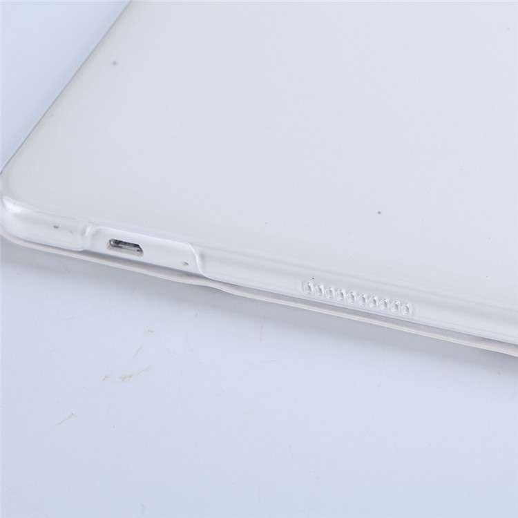 Slim Tri-fold Leather Stand Cover for Huawei MediaPad T2 10.0 Pro - White-9