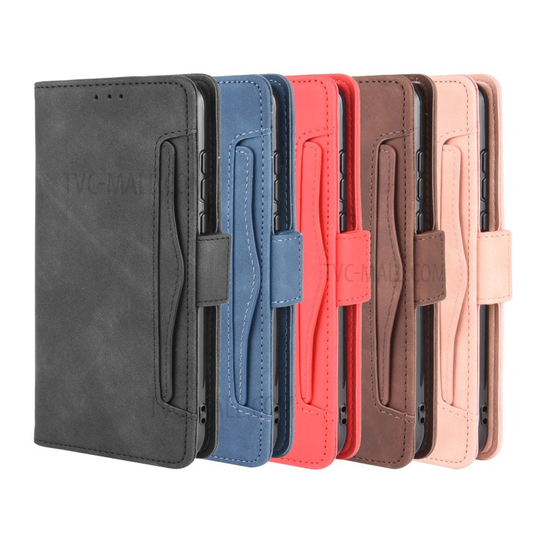 Magnetic PU Leather Shell with Multiple Card Slots for Honor Play 9A/Honor 9A - Black-14