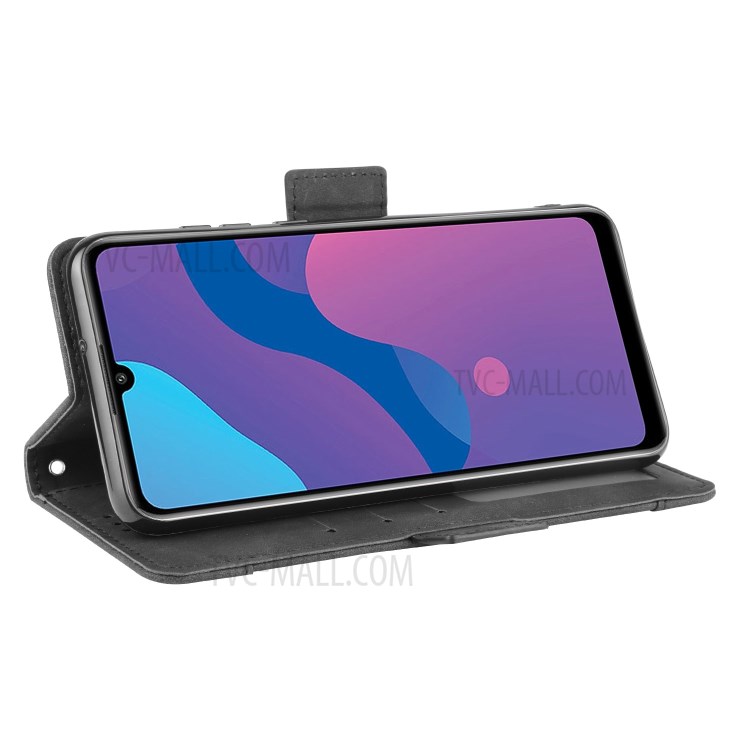 Magnetic PU Leather Shell with Multiple Card Slots for Honor Play 9A/Honor 9A - Black-6
