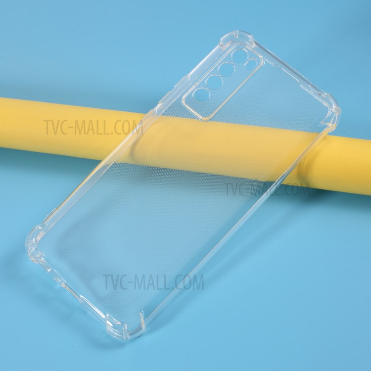 Drop Resistant Clear TPU Back Case for Huawei nova 7 5G-6