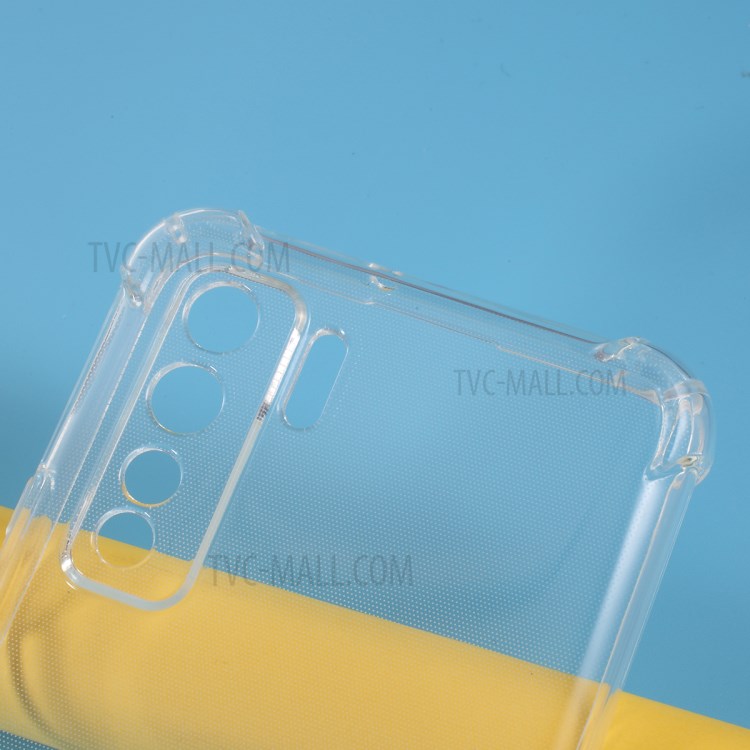 Drop Resistant Clear TPU Shell Case for Huawei nova 7 SE-2