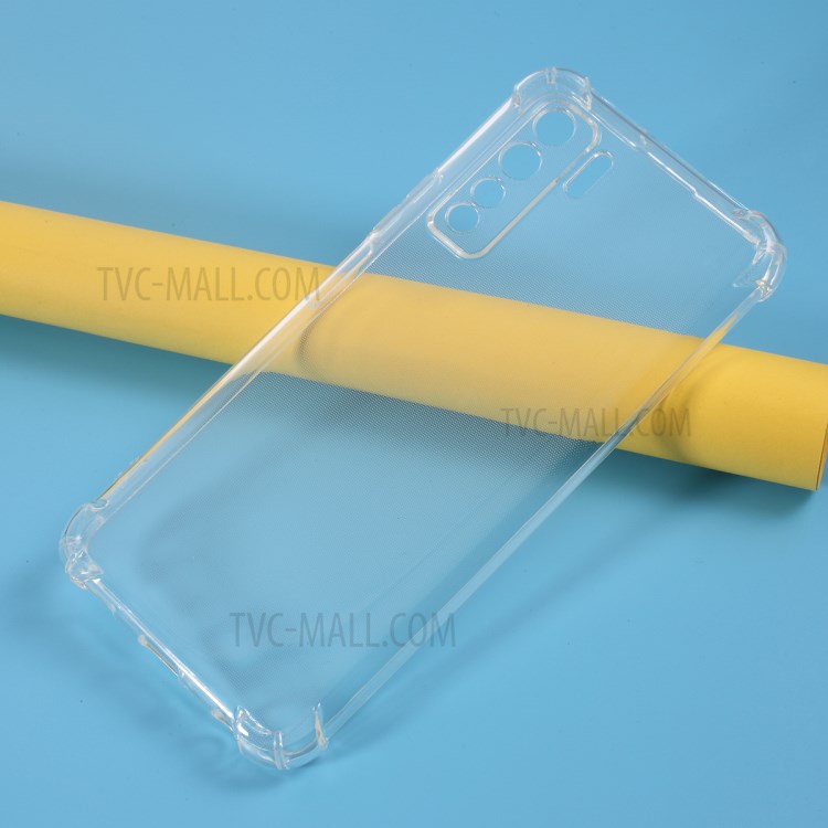 Gota Invucro TPU Claro Resistente Para Huawei Nova 7 SE-4