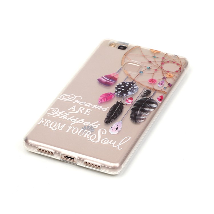 IMD Clear Soft TPU Cover Case for Huawei P9 Lite / G9 Lite - Dream Catcher-3