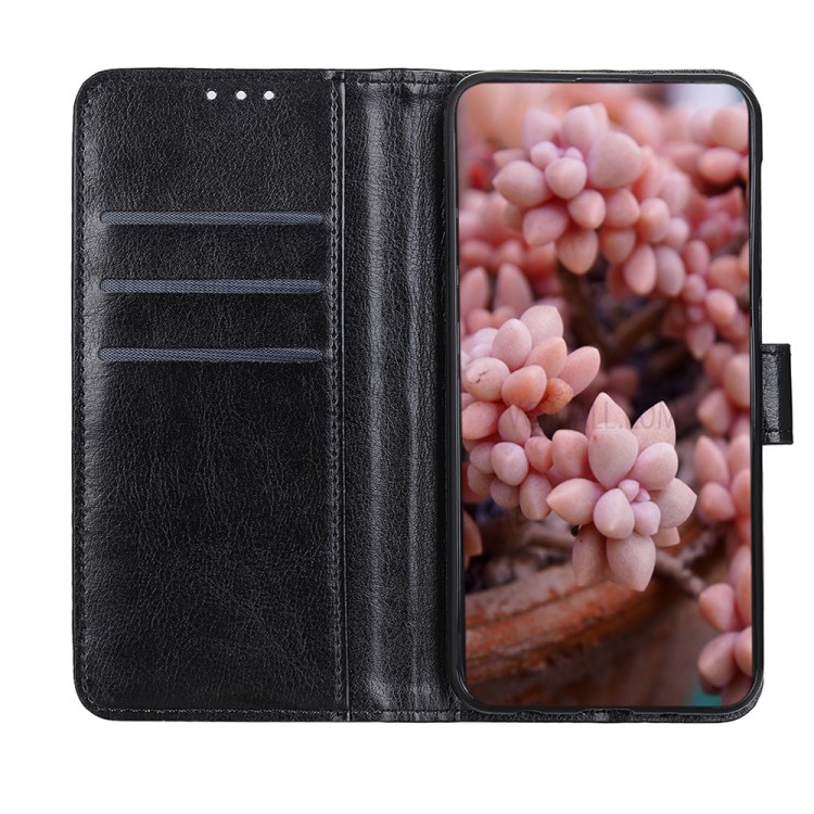 Phone Cover Crazy Horse Wallet Stand Leather Protector Shell for Huawei Y5p/Honor 9S - Black-8