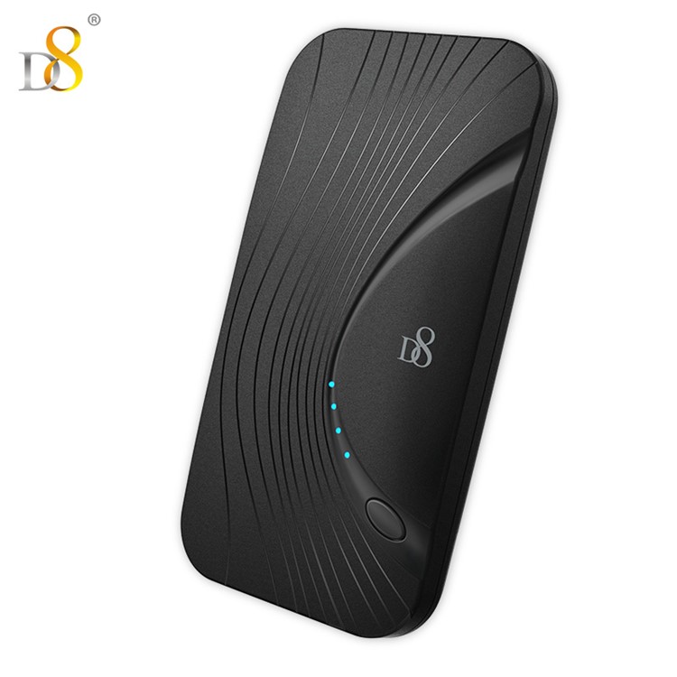 D8 5000mAh Power Bank External Battery Charger Built-in Micro USB Cable for iPhone Samsung LG etc-2